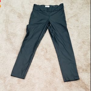 Faux leather hot pants